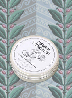 Gardener's Nourishing Hand Cream - Geranium & Tomato Leaf