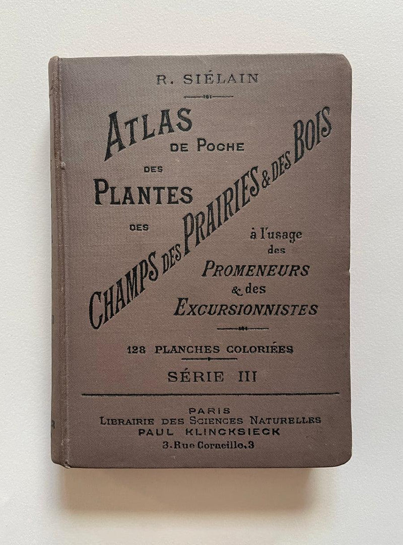 Livre ancien Atlas de poche des plantes série III