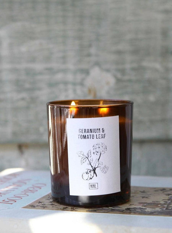 Scented Candle - Geranium & Tomato Leaf